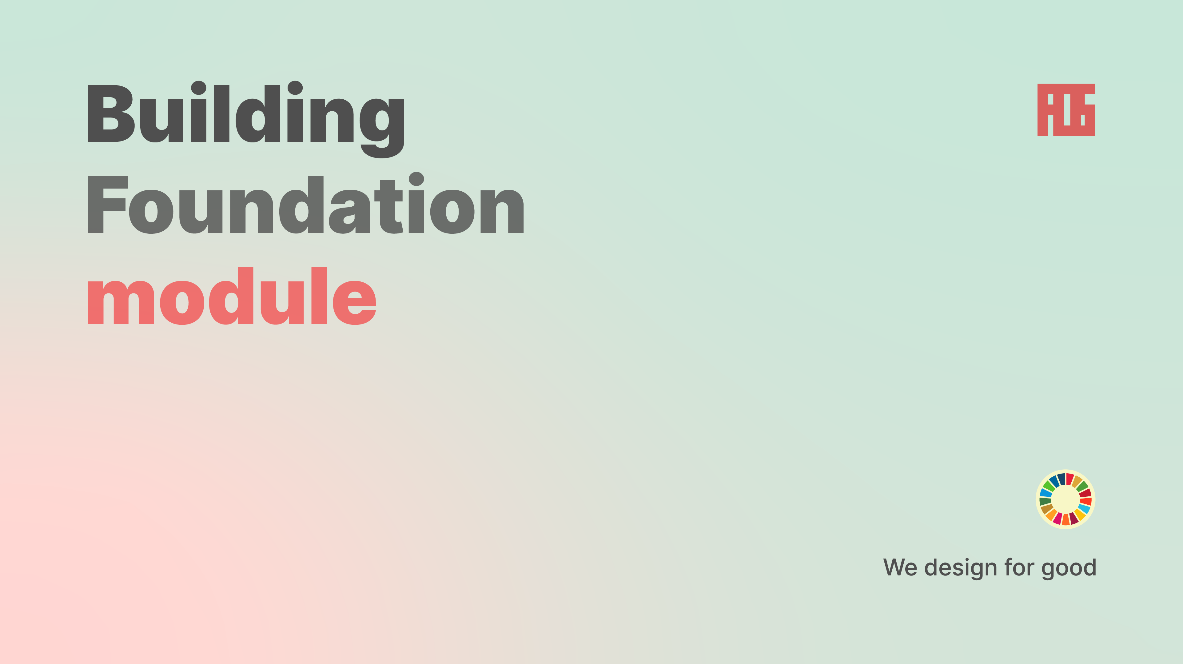 Building Foundation Module - Problem Analysis & Theory of Change ...
